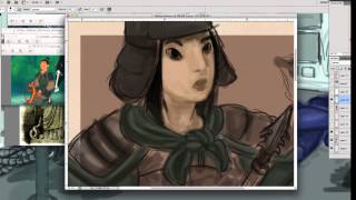 Let's Draw! - P/G - Mulan : Part 1