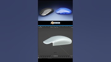 Computer Mouse 3D Modelling in Blender #mouse3d #productdesign #productmodelling #industrialdesigner