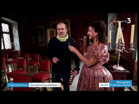 C'est votre tour - Yonne : tournage au château d'Ancy-le-Franc