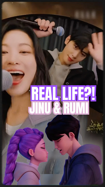 Download lagu Real-Life Jinu & Rumi Singing Together 😱✨ | Kpop Demon Hunter #shorts