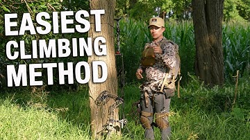 CLIMB the TREE in a SINGLE TRIP (Saddle Hunting Tips & Tricks)