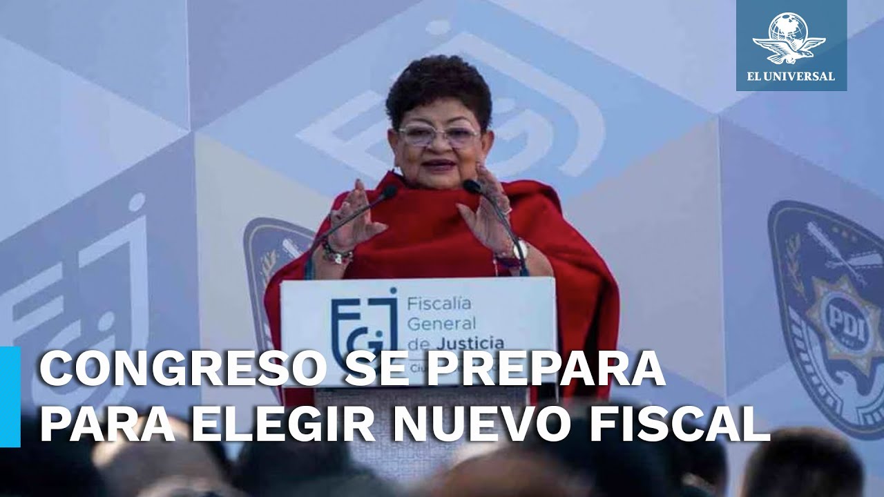 ¿Cuándo y cómo se elegirá al nuevo fiscal de la Ciudad de México? - YouTube