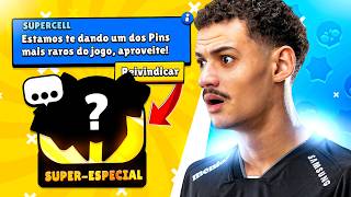 RECEBI um DOS PINS MAIS RAROS que FALTAVA na MINHA CONTA!