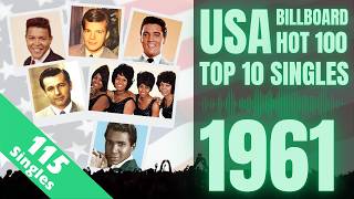 Every USA Billboard Hot 100 Top 10 Single Of 1961!!!