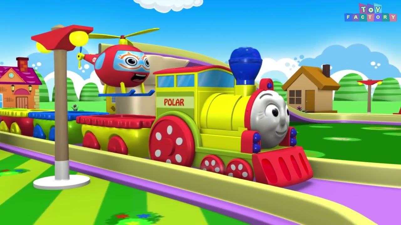 Little Train Cartoon Toy Factory Cartoon Cartoon for Kids Kids Videos