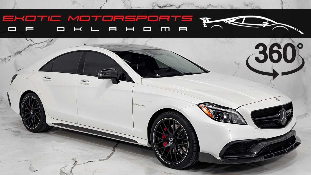 C1591-1 2017 MERCEDES BENZ CLS 63 S AMG - 360 * WALKAROUND * REV