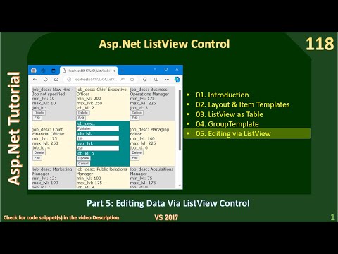 ListView Control |
