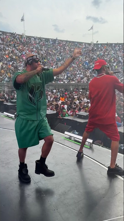 Baby Cham & Swizz Beatz 🔥 @ Rock The Bell.. 🔥🔥🔥