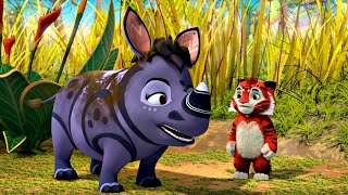  Лео и Тиг сборник серий с 40 по 42 Детям про животных Мультфильм HD