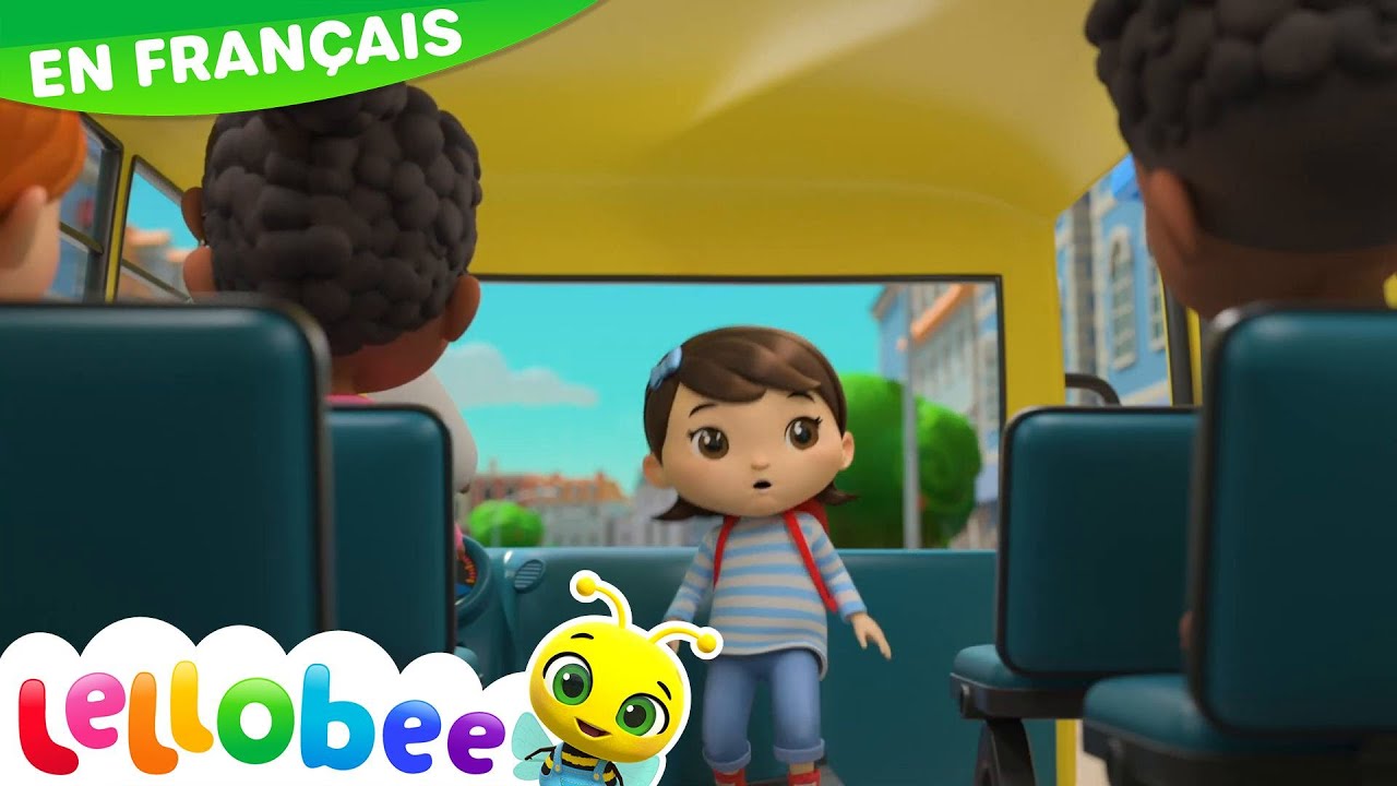 Chanson de Bus Scolaire  Comptines et Chansons Pour les Bbs  Lellobee en Franais