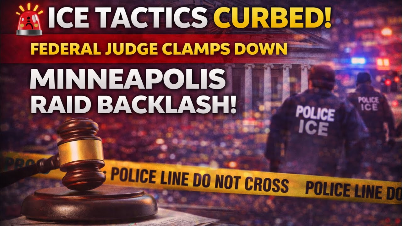 ICE Tactics CURBED by Federal Judge | Minneapolis Raids Spark National Backlash & Political Fallout