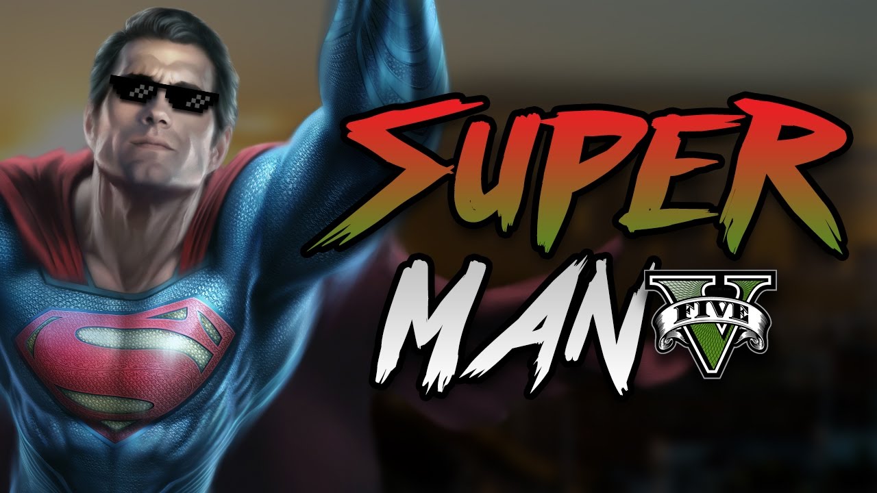 GTA 5 Mod SUPERMAN Momen Lucu GTA 5 YouTube