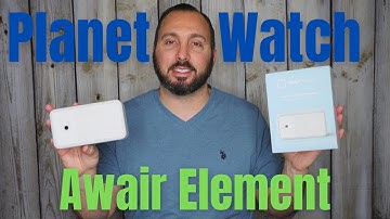 Planet Watch Awair Element Type 4 Sensor Miner Unboxing | Earn Planets Cryptocurrency Passive Income