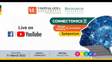 Vishwakarma University | Connectomics | Symposium | Design Thinking | Innovation | Industry