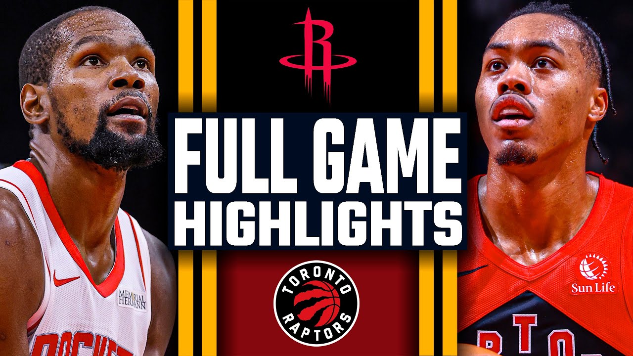 Houston Rockets Toronto Raptors Houston Rockets vs Toronto Raptors - FULL GAME HIGHLIGHTS | October 29 ...