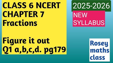 Class 6 page 179 Q1 a-d Add the following fractions using Brahmagupta