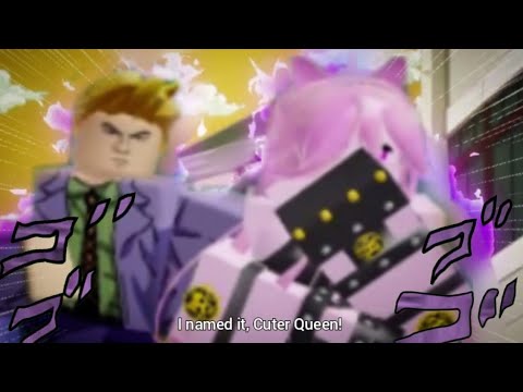 [RR63 Stand] Killer Queen Reveal Cinematic | Female Killer Queen Showcase!!!  (generic JJBA game)