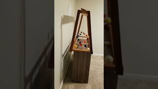 Pool ball pendulum wave