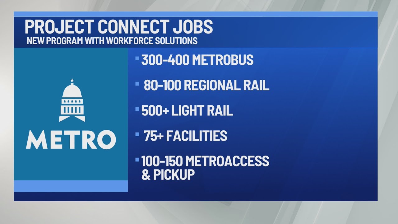 CapMetro, Workforce Solutions partner on 1,000+ Project Connect job