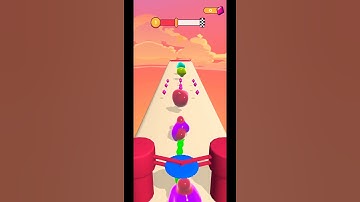 Blob Runner 3D - Gameplay lvl 1 - 3D Short Game