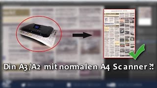 Din A2A3 Etc. Scannen Mit Einfachen A4 Scanner Enjaymusic