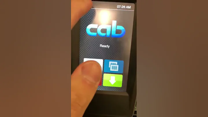 cab Industrial Printer Video 01