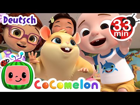 Das Hamsterlied | CoComelon Deutsch | Cartoons und Kinderlieder