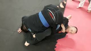 BJJ ROBERT PIOTROWSKI TECHNIKA NR.8 MARGARIDA (SITTING,COLLAR,GUARD)COLLAR AND SLEEVE OMOPLATA NO.2