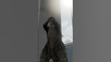 Is this what it means to express yourself through art?? #blender #godzilla #animation #3danimation
