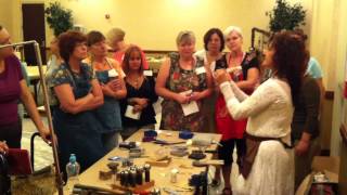 Dapping circles with Susan