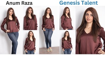 Anum Raza Introduction Video for Audition | Self Introduction | Genesis Talent management