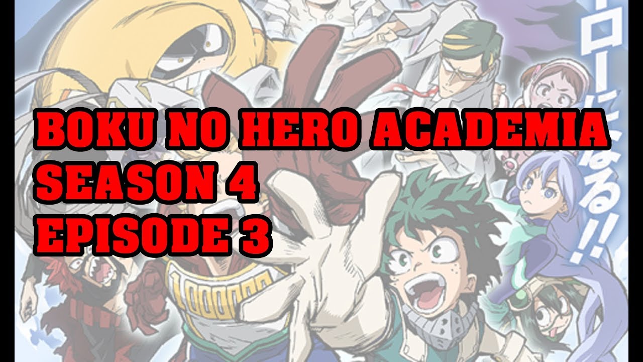 My Hero Academia Season 4 Episode 3 English Sub