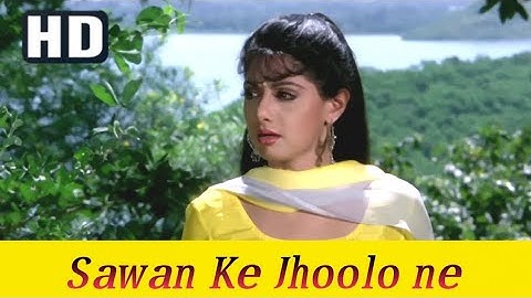 Saawan KE Jhoolon Ne ( Full Cover Song 🎵 ) Nigahen ! Sunny Deol , Sridevi