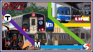 Metros and Subways of the Northeastern United States - TrAcSe 2022