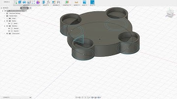 Fusion 360 - 11 - Offset Planes 1, Revolve, Circular Pattern with Features - SE21
