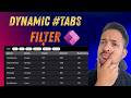 Create Dynamic Filters in Power Apps using Modern TabList (#Tags UI) | Filters from SharePoint Data