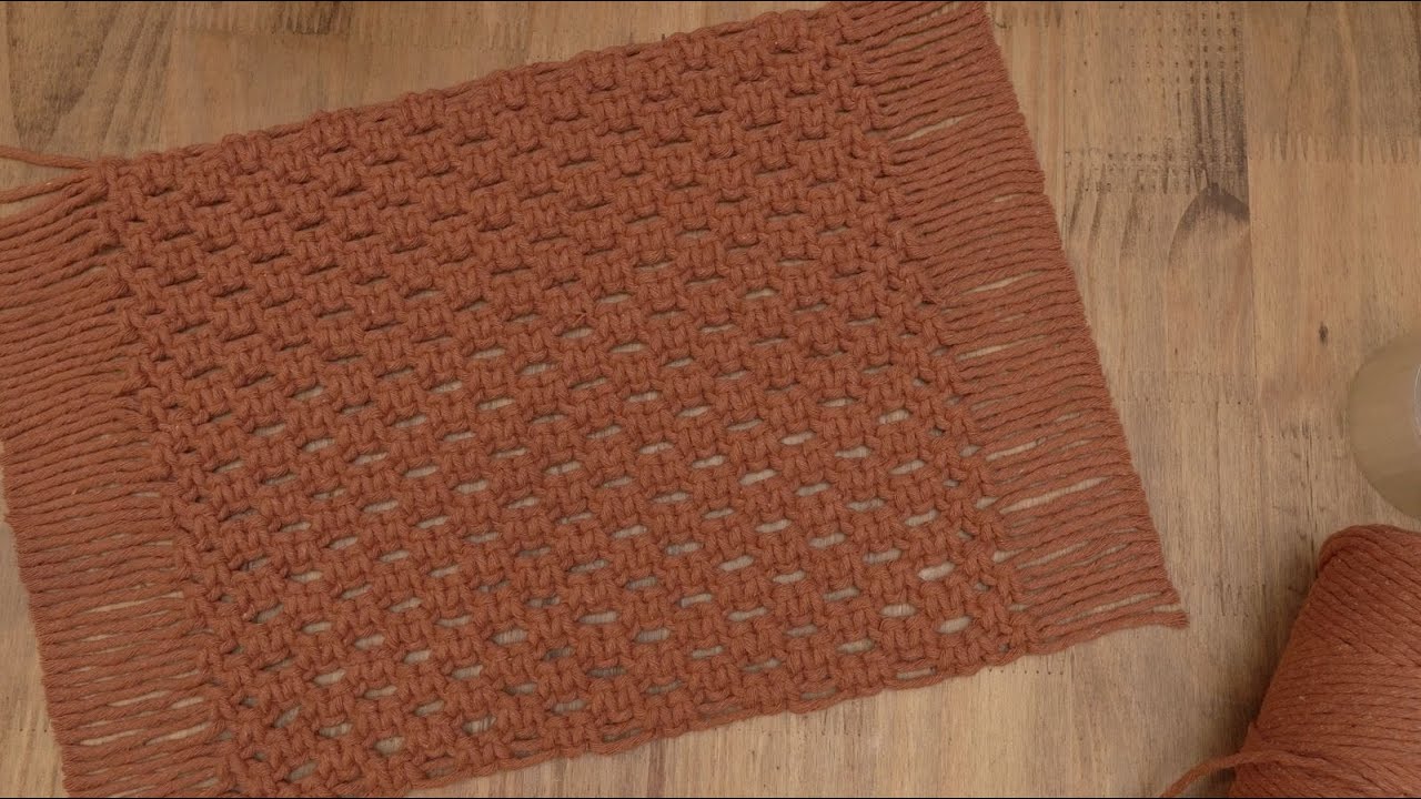 Jogo Americano em Macramê - por Donage