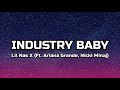 Lil Nas X Ft Ariana Grande Nicki Minaj Industry Baby Lyrics Lil Nas X Ft Ariana Grande Nicki Minaj Industry Baby Lyrics