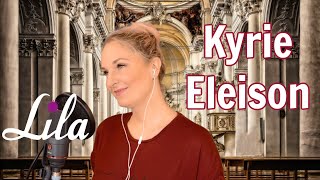 Kyrie Eleison - klassisches Kirchenlied (katholisch) - mit Klavierbegleitung - Lila Cover - Liturgie