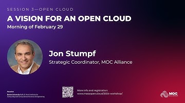 Jon Stumpf—A Vision for an Open Cloud
