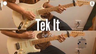 Tek It - Cafuné (guitar cover w/ tabs and chords)