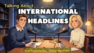 Lets Discuss 'International Headlines' | Master Real World English Podcast