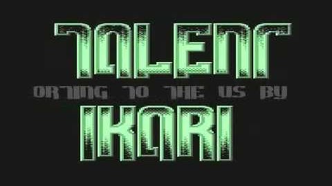 Ikari & Talent - C64 Cracktro 1 [C64 Intro]