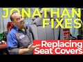 JONATHAN FIXES - Episode 2: F-150 Seat Cover & Cushion Replacement