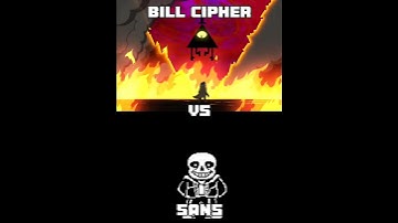 Bill Cipher vs Sans (Gravity Falls | Undertale)