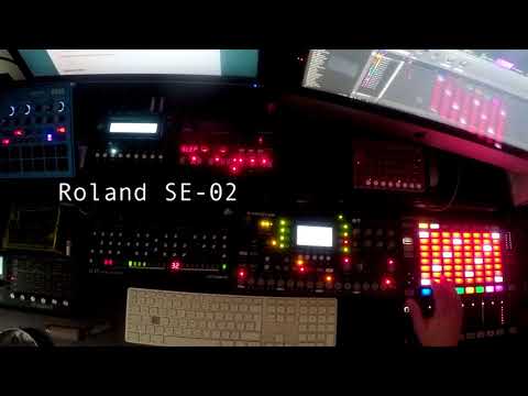 Quick Hip Hop Beat- Maschine Jam- Volca Kick- Octatrack- MFB 522- SE 02-Pulse 2- MicroMonsta