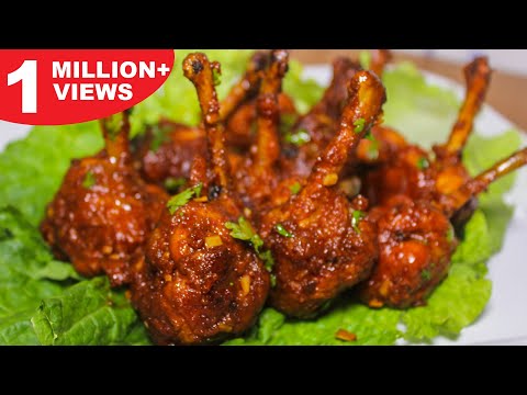 अब घर पर बनाये टेस्टी और स्वादिष्ट शेजवान चिकन लोलीपोप | Schezwan Chicken Lollipop Recipe In Hindi