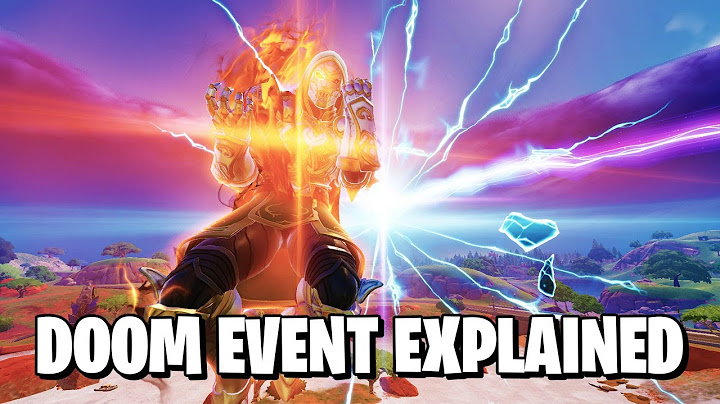 Fortnite DOOM FULL LIVE EVENT EXPLAINED