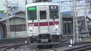 【佐野線】10000系カッコよく発車！加速音が最高！