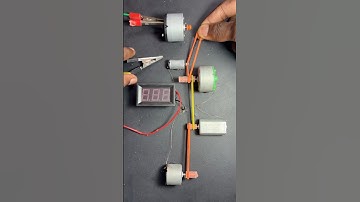 How to Generate Electricity from Multiple Motors Using One DC Motor